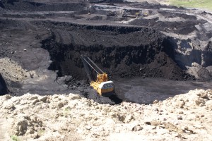 Coal shovel, Eagle Butte Coal Mine