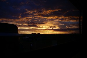 Sunrise over Boxelder RV Park, CAM-PLEX, Gillette, WY