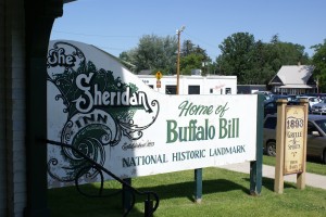 Buffalo Bill Cody hung out here and interviewed acts for his Wild West show on the porch.