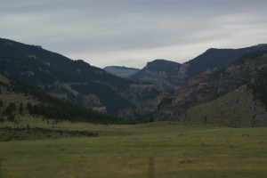 Coming into the Bighorn Mountains on US-14