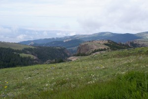 View SW from Observation Point.