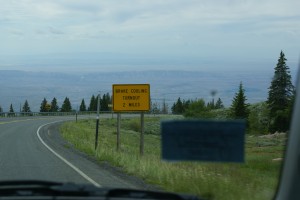 Brake check ahead on US-14A!