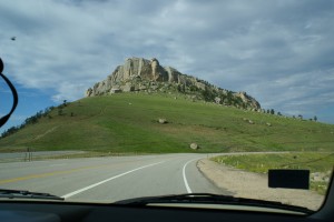 On top of the Bighorn Mountains (almost).