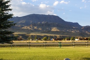 The view to the north from our site.