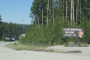 Crossing the Continental Divide.