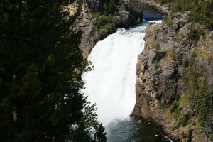 Upper Falls of the Yellowstone River.