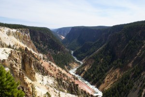 The Canyon goes for 20 miles.