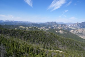 View West from Dead Indian Point, CJSB.