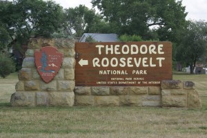 Entrance to TRNP South Unit in Medora MT.