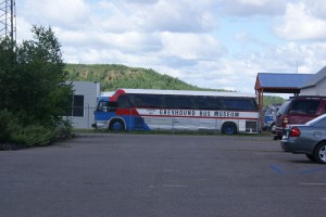 One of the outside buses…This must be the place!