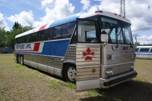 An MCI MC-12 that operated in Canada.  I have never seen an MC-12 converted into an RV.