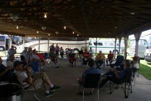 Almost everyone was present for the roundtable discussion, which lasted two hours.