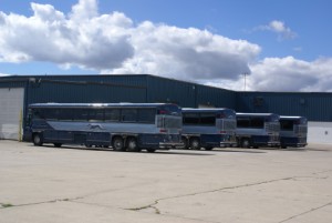The ABC Bus Nappanee Greyhound operation.