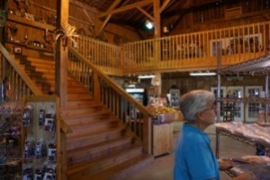 Interior of Fulton Farms Market.