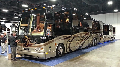 A pair of late model, lightly used, Prevost H3-45 conversions.