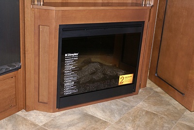 Fireplace electric heater