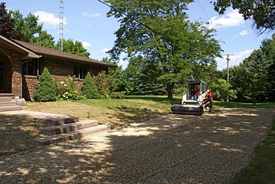 The compacting roller really makes a difference.